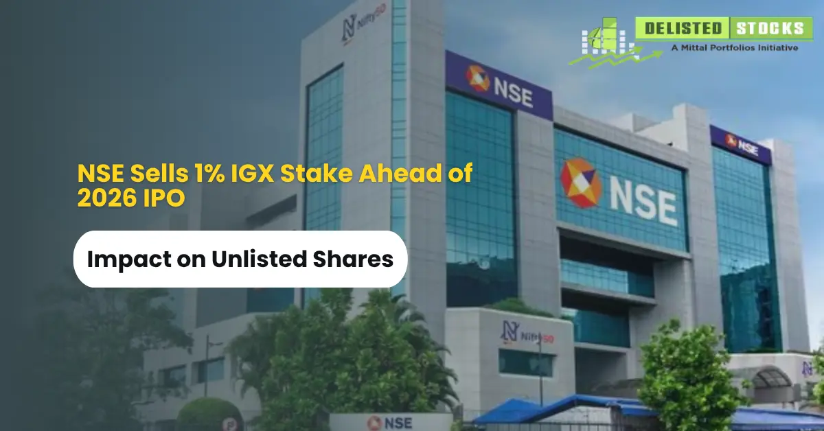 NSE Sells 1 IGX Stake Ahead of 2026 IPO Impact on Unlisted Shares