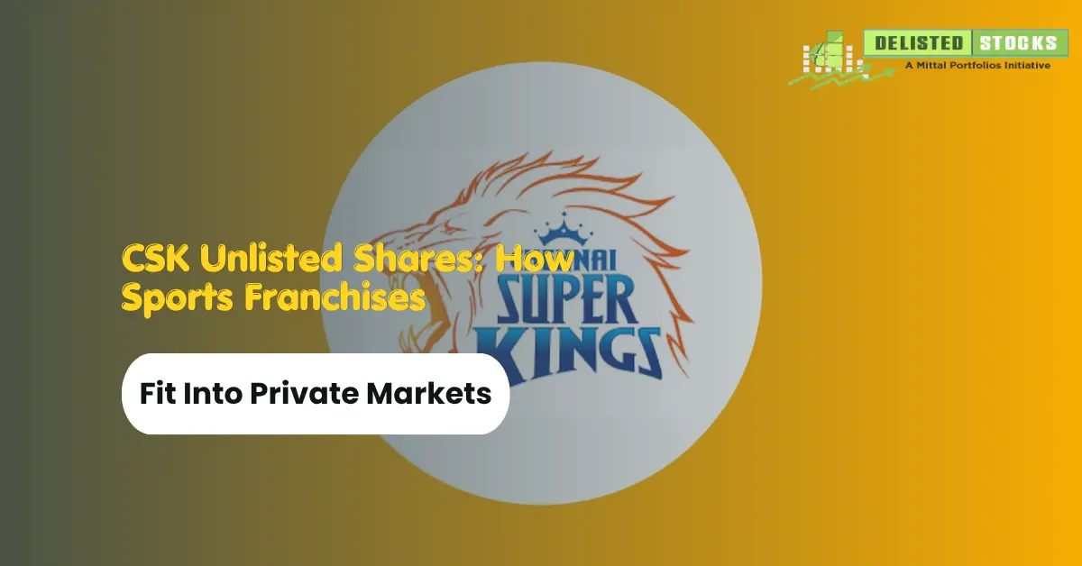 CSK Unlisted Shares How Sports Franchises Fit Into Private Markets