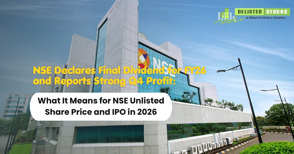 NSE Declares Final Dividend for FY26 and Reports Strong Q4 Profit What It Means for NSE Unlisted Share Price and IPO in 2026